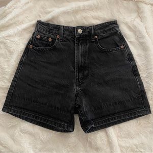 ZARA High Waisted Mom Shorts